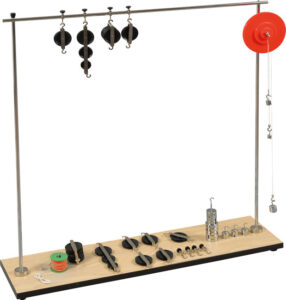 Wielokrążki - zestaw do doświadczeń z krążkami i wielokrążkami - Przedmiotów ścisłych