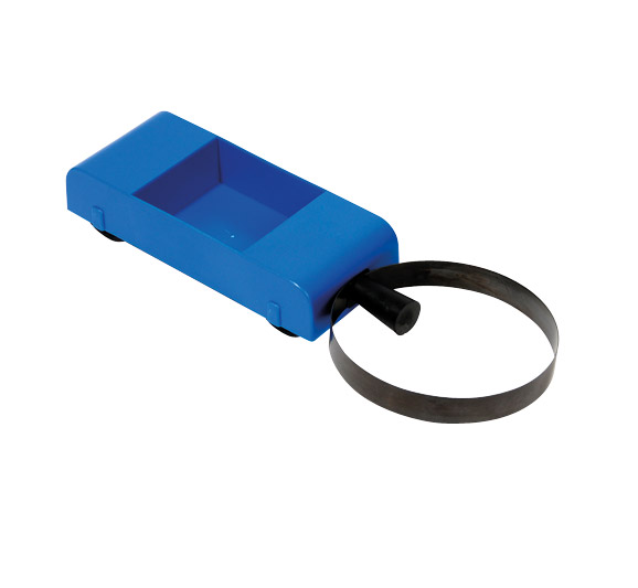 Niskooporowy wózek do mechaniki ze zderzakiem 3 Niskooporowy wózek do mechaniki ze zderzakiem -