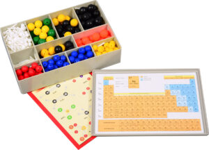 Modele atomów kulkowe - zestaw duży - Pracownie chemiczne