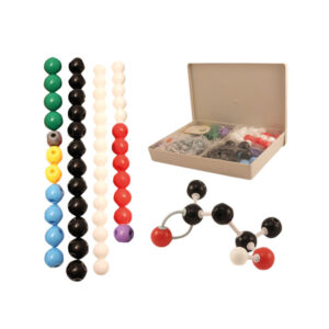 Modele atomów kulkowe z elastycznymi wiązaniami - zestaw B (10) - Pracownie chemiczne