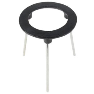 Trójnóg laboratoryjny - podstawa okrągła - żeliwo - śr. 7,6 cm -