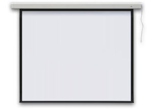Ekran projekcyjny Matte White Profi Electric format 1:1 - Ekrany projekcyjne