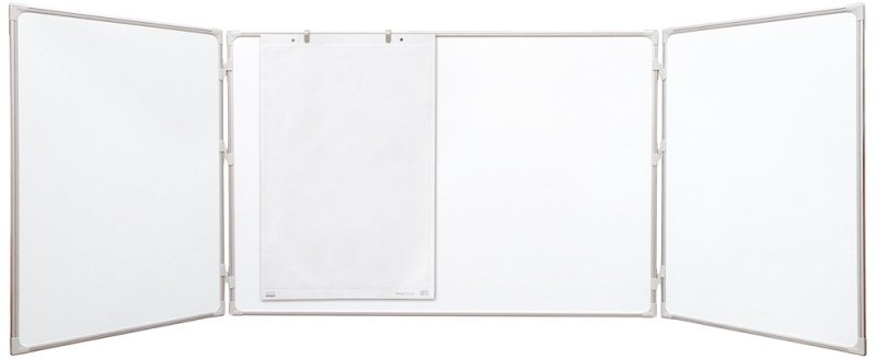 Tablica biała lakierowana, tryptyk 4 Tablica biała lakierowana, tryptyk -