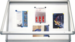 Gablota informacyjna tekstylna model 1 53x70 - TABLICE