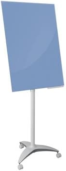 Flipchart mobilny biały szklany 4 Flipchart mobilny biały szklany -