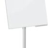 Flipchart mobilny biały szklany