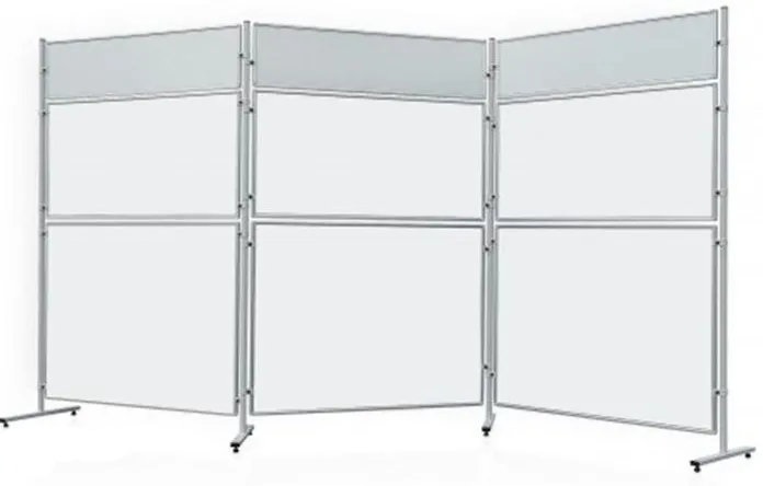 Ścianka moderacyjna dwustronna biała lakierowana 3 Ścianka moderacyjna dwustronna biała lakierowana -