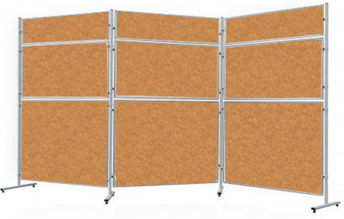 Ścianka moderacyjna dwustronna korkowa 3 Ścianka moderacyjna dwustronna korkowa -