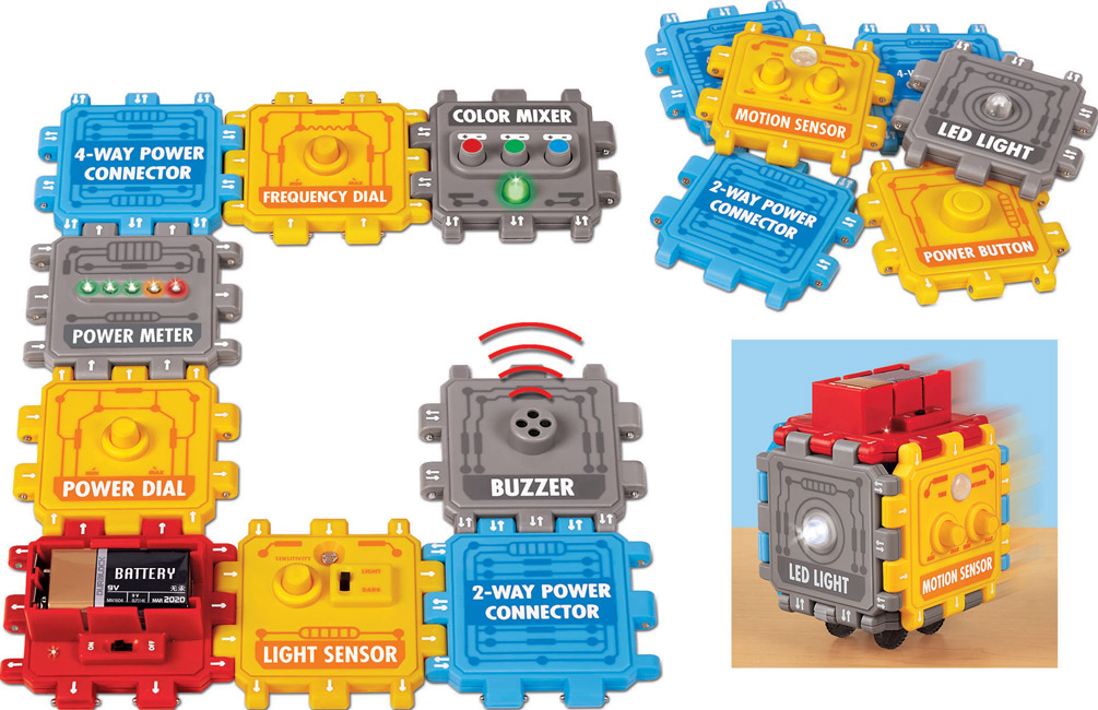 Łączę elektroniczne płytki - zestaw rozszerzony 3 Łączę elektroniczne płytki - zestaw rozszerzony -