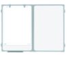 Tablica biała tryptyk 120/240 -