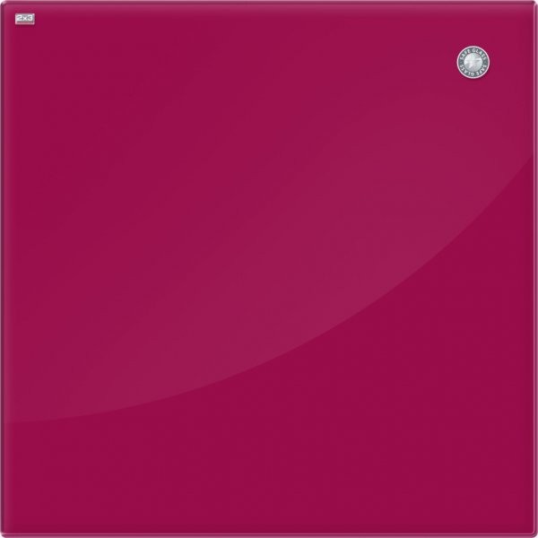 Tablica szklana magnetyczna CZERWONA 3 Tablica szklana magnetyczna CZERWONA -