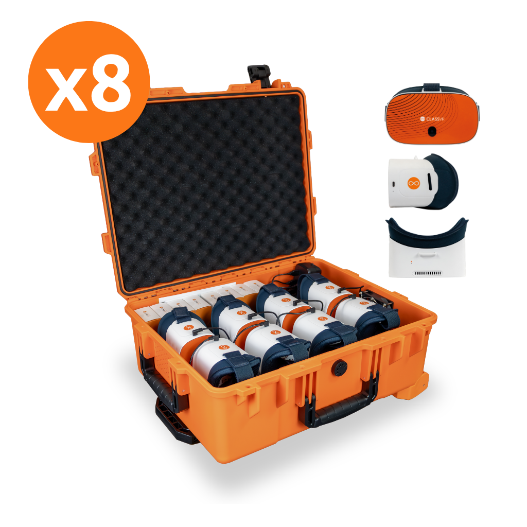CYFROWY UCZEŃ FOTO zestawy strona (18) ClassVR zestaw 8 okularów VR Xplorer 128GB -