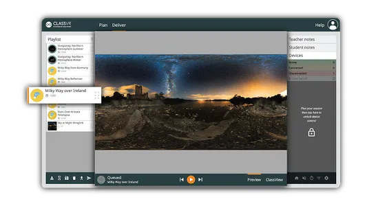 ClassVR XCELERATE - wirtualne laboratorium przedmiotowe zestaw 4 sztuk okularów + 3 letnia licencja EduverseCTE -