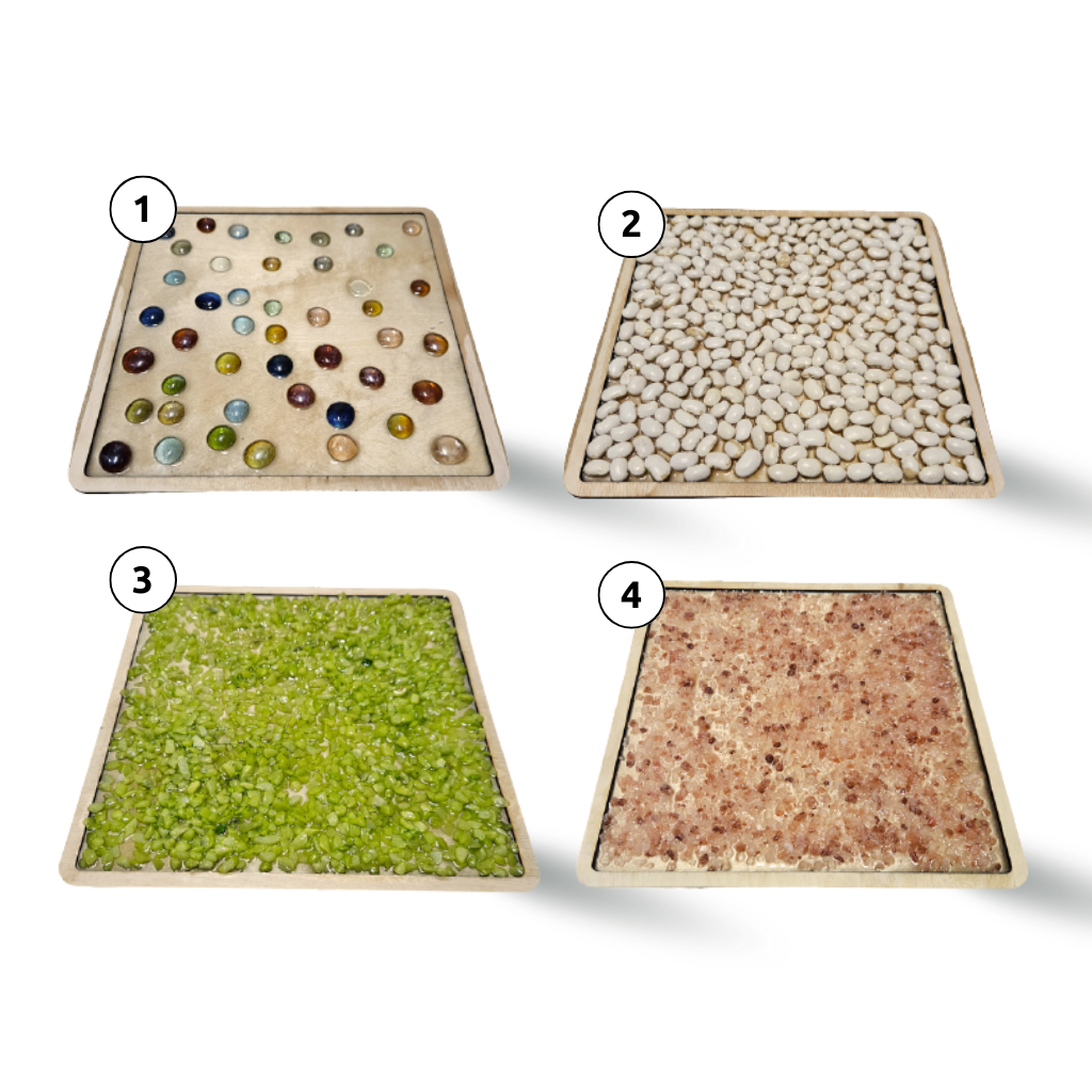 Płytki sensoryczne 1 3 płytki sensoryczne