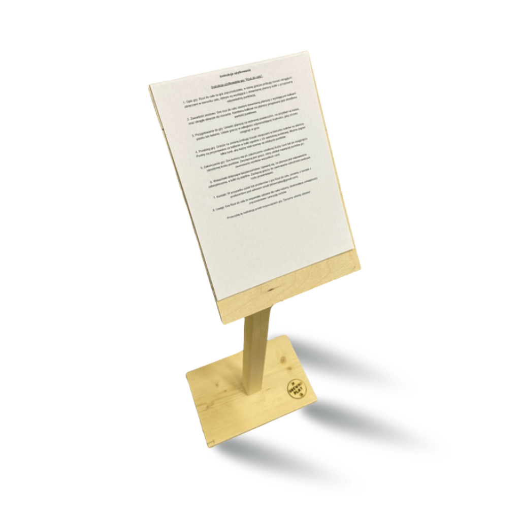 Stojak Na Instrukcje 3 stojak na instrukcje