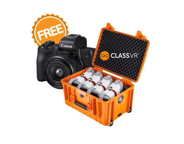 ClassVR Xplorer 8 sztuk plus Canon EOS M50 Mark II -