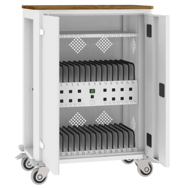 Wózek na tablety z ładowaniem - 32 tablety - wnt 33 QC - Aktualności