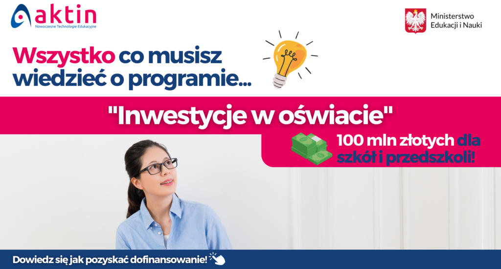 Wystartował program „Inwestycje w oświacie" - 100mln dofinansowania dla szkół i przedszkoli! 12 Wystartował program „Inwestycje w oświacie" - 100mln dofinansowania dla szkół i przedszkoli! - Aktualności