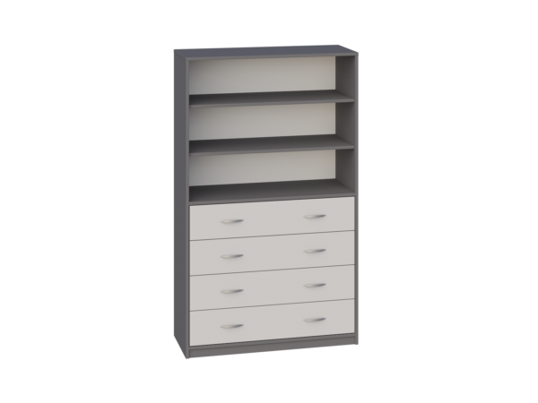 Ultra 326_Regał z szufladami szkolno-przedszkolny - Szafy i Regały