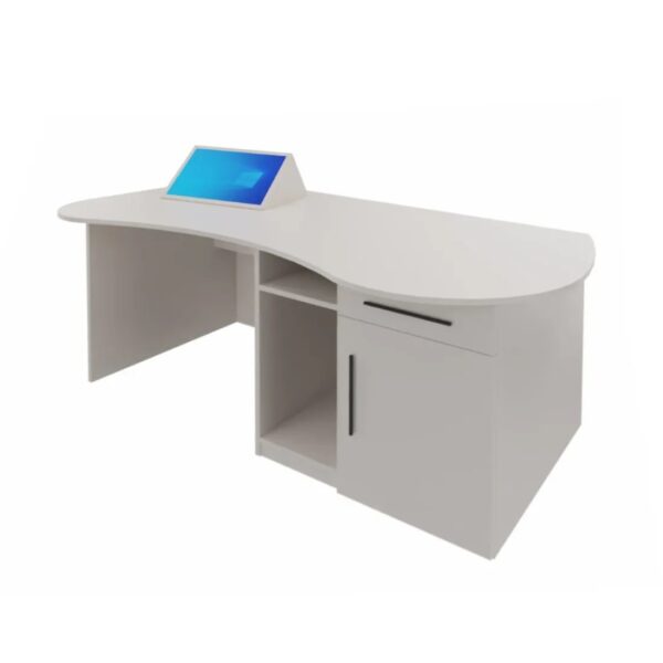 Biurko nauczyciela z monitorem dotykowym