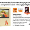 Multimedialny Monitor Edukacyjny EduScreen z oprogramowaniem edukacyjnym CyberFox 5 Oprogramowanie Edukacyjne CyberFox z Monitorem Multimedialnym