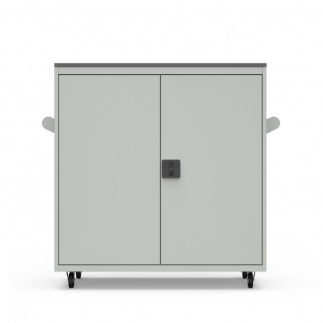 Wózek na laptopy z ładowaniem i lampą UV - 20 laptopów - GF20DEZ -