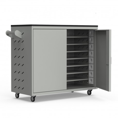 Wózek na laptopy z ładowaniem - 16 laptopów - GF16S 4 Wózek na laptopy z ładowaniem - 16 laptopów - GF16S -