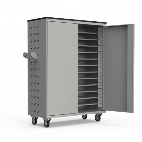 Wózek na laptopy z ładowaniem - 26 laptopów - GF26S 4 Wózek na laptopy z ładowaniem - 26 laptopów - GF26S -