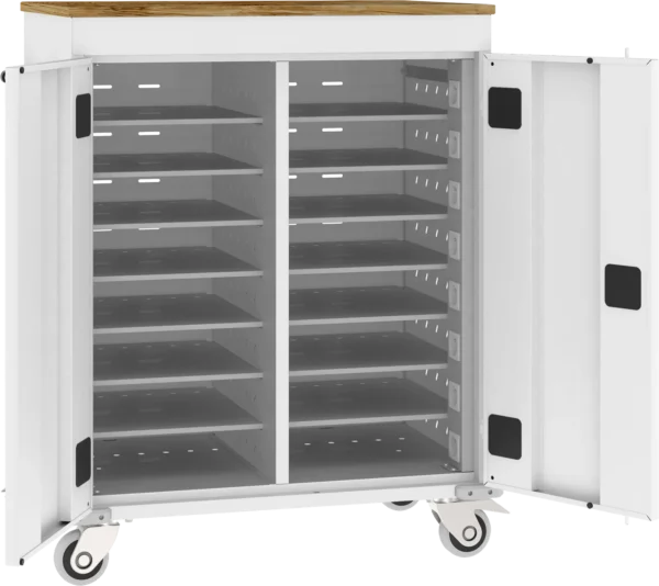 Wózek na laptopy z ładowaniem - 16 laptopów - wnl 208+ - Aktualności