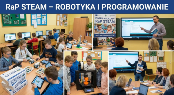 RaP STEAM – robotyka i programowanie w szkołach podstawowych z terenu województwa podkarpackiego