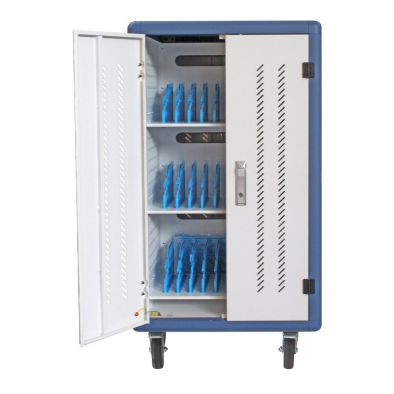 Mobilna stacja ładująca I‑CABINET‑30DTY dla 30 laptopów lub tabletów 6 Mobilna stacja ładująca I‑CABINET‑30DTY dla 30 laptopów lub tabletów -