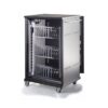Mobilna stacja ładująca I-CABINET-36D12ATY dla 36 laptopów lub tabletów 14 Mobilna szafka ładująca na tablety z trzema półkami na kółkach.