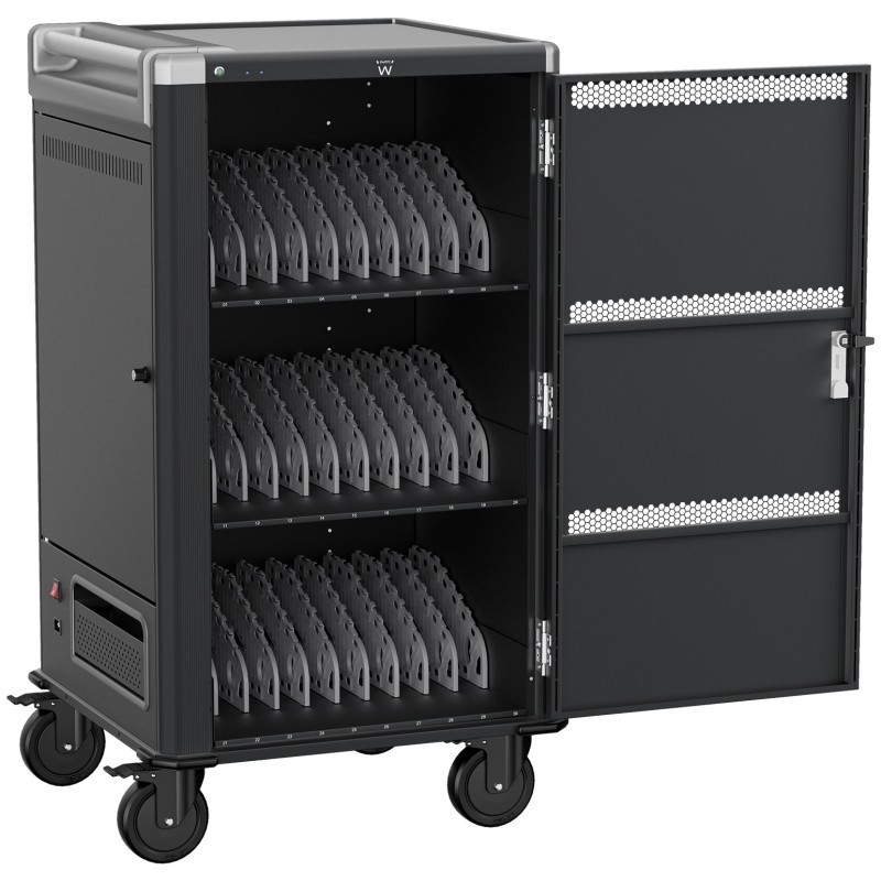 Mobilna stacja ładująca Ewent EW1700 dla 30 laptopów (do 15,6 cala) lub tabletów 4 Mobilna stacja ładująca Ewent EW1700 dla 30 laptopów (do 15,6 cala) lub tabletów -