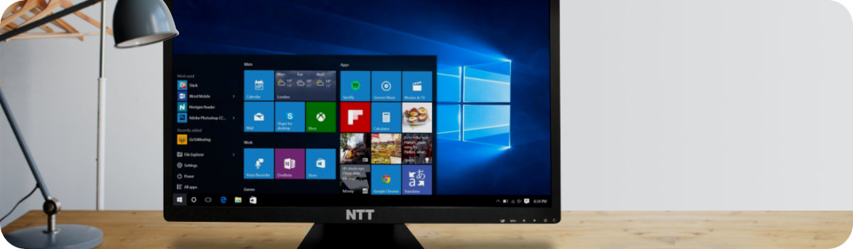 Komputer NTT All-in-One 23,8'' - i3 14100, 16GB RAM, 1TB SSD, WIFI, W11 Home -