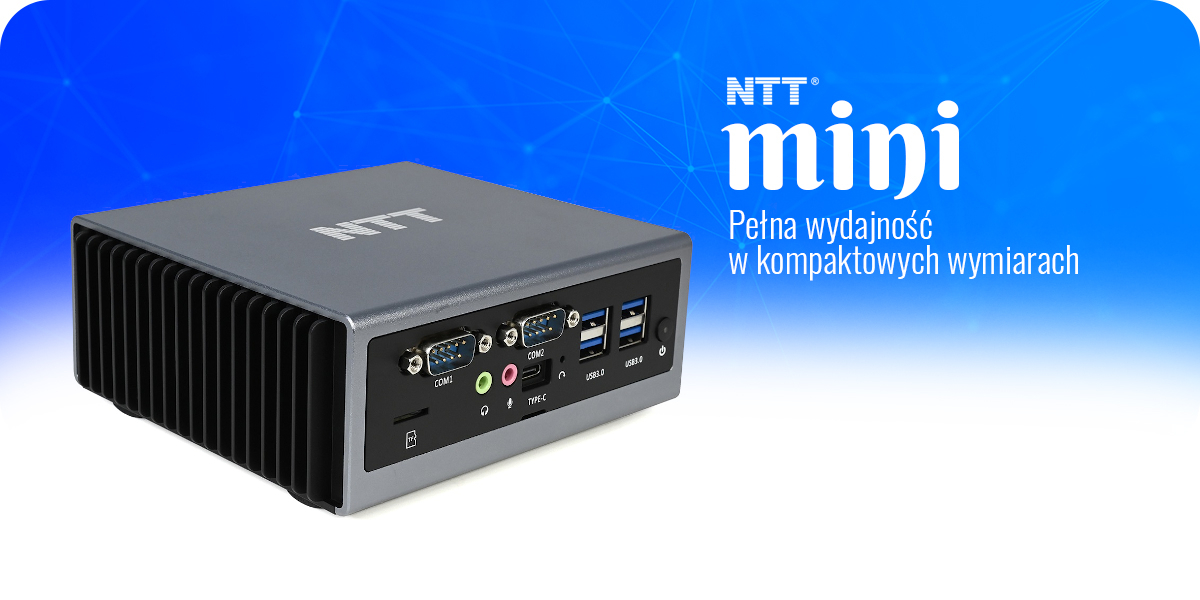 KOMPUTER NTT Mini PC - INTEL i3 1215U, 32GB RAM, 1TB SSD, WIFI, WINDOWS 11 Pro -