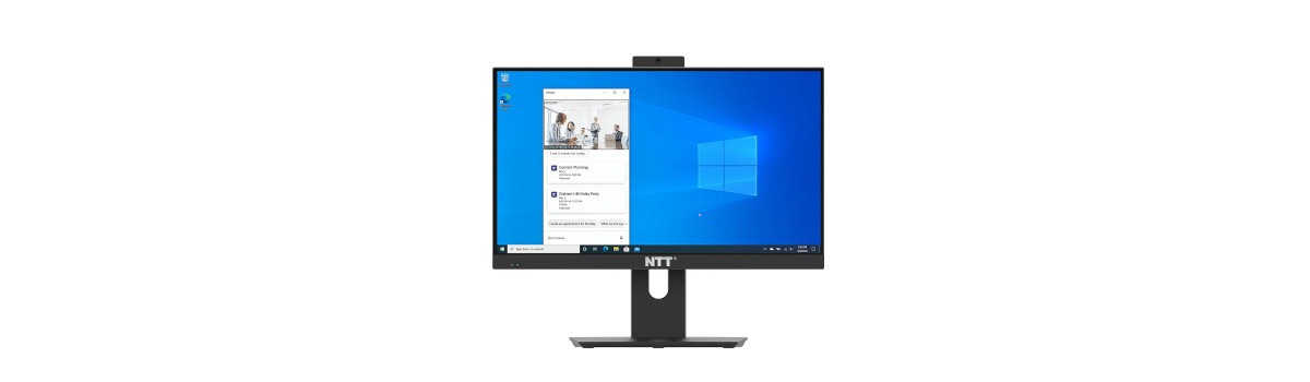 Komputer NTT All-in-One 23,8'' - i3 14100, 16GB RAM, 1TB SSD, WIFI, W11 Home -