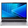 Notebook Acer Travelmate P2 TMP215-75-G2-TCO 15,6" FHD IPS300n/i5 125H/16GB/512GB/FpR/W11P/3y Ons 1 Srebrny laptop Acer z czarną klawiaturą i włączonym ekranem z niebieską tapetą.