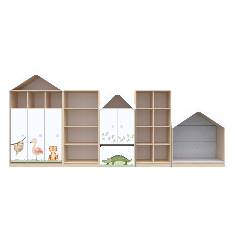 Zestaw mebli BLOX 3 -