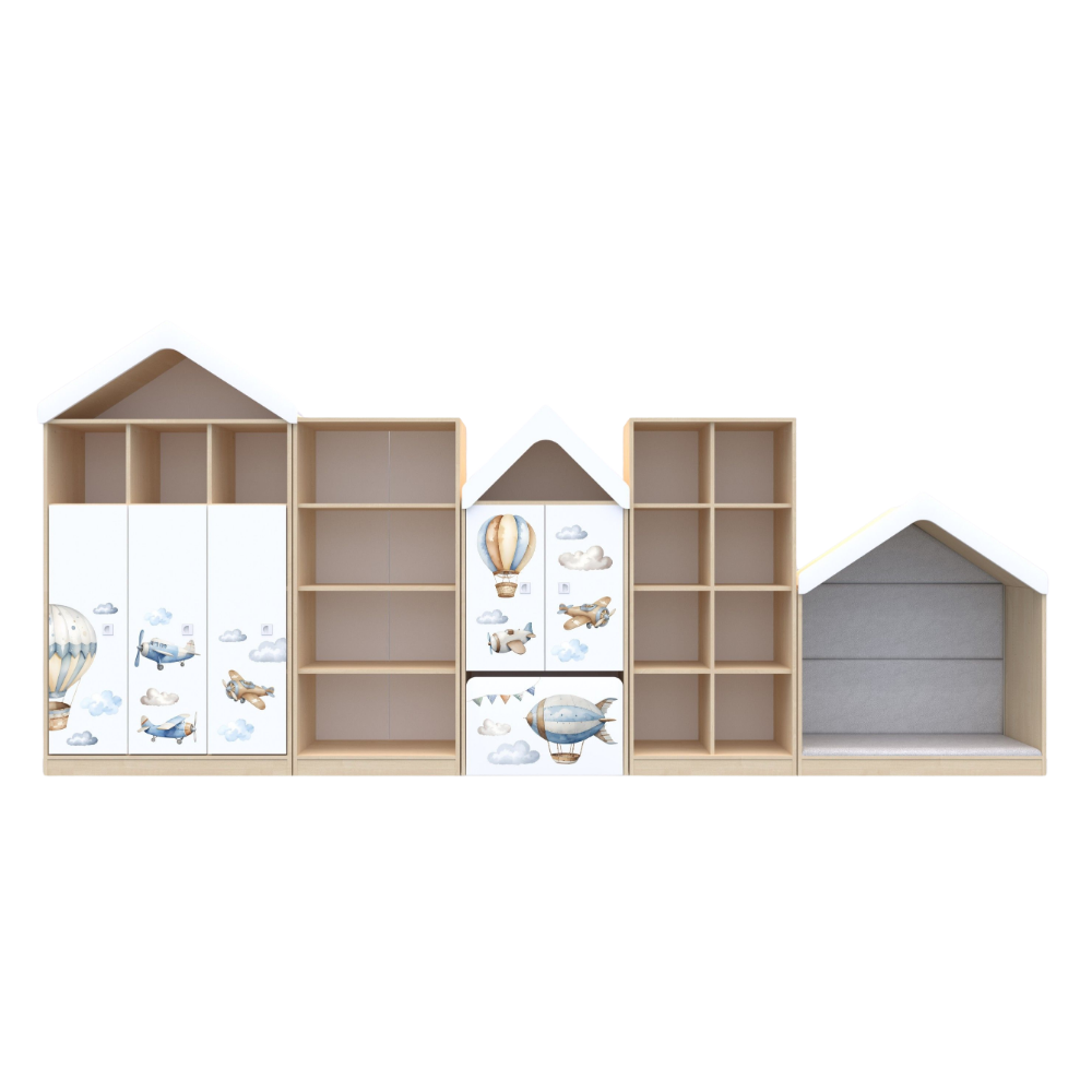 Zestaw mebli BLOX 3 -