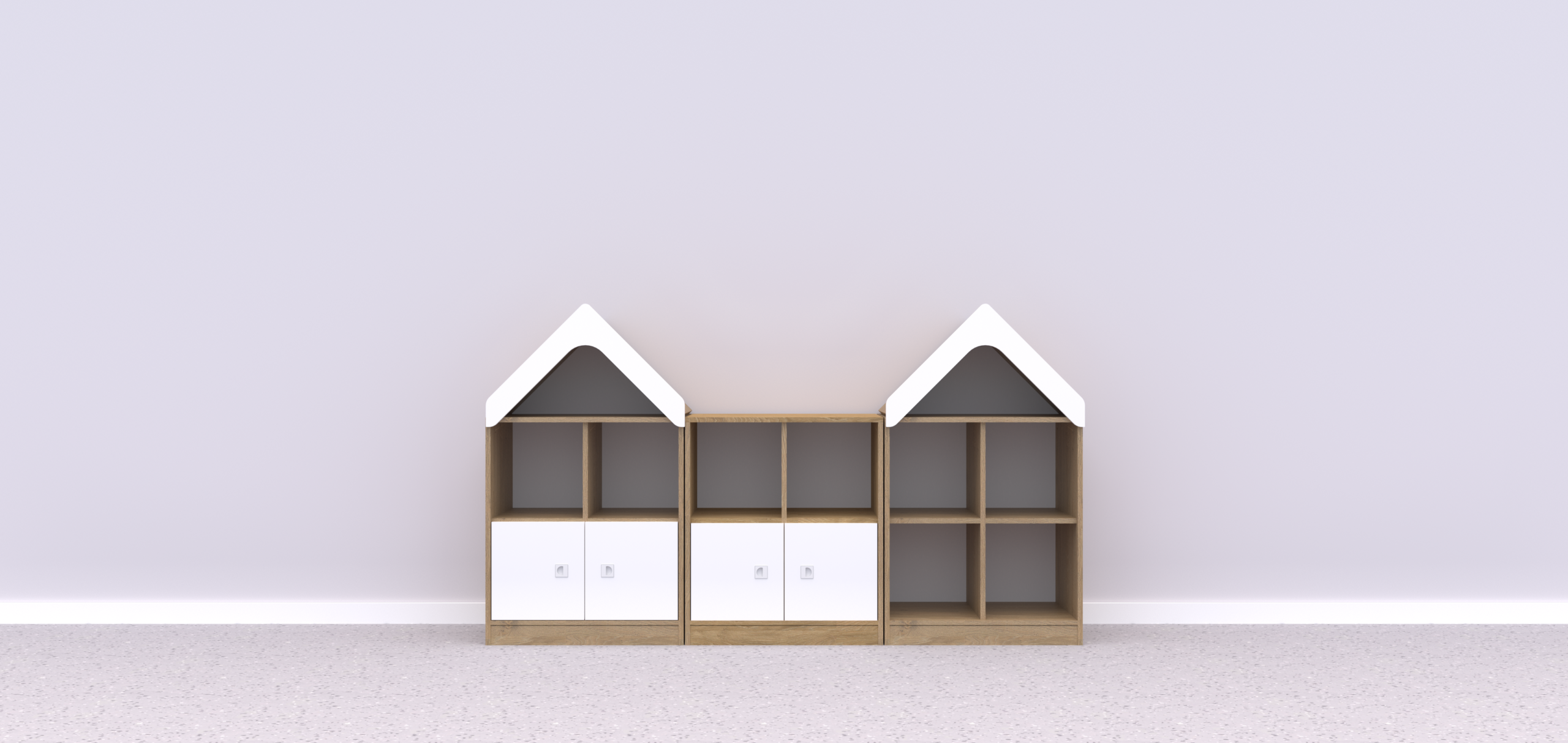 Zestaw mebli BLOX 6 -