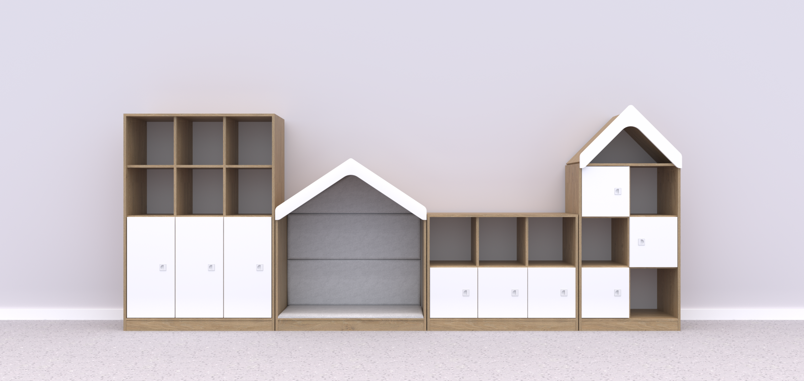 Zestaw mebli BLOX 13 -