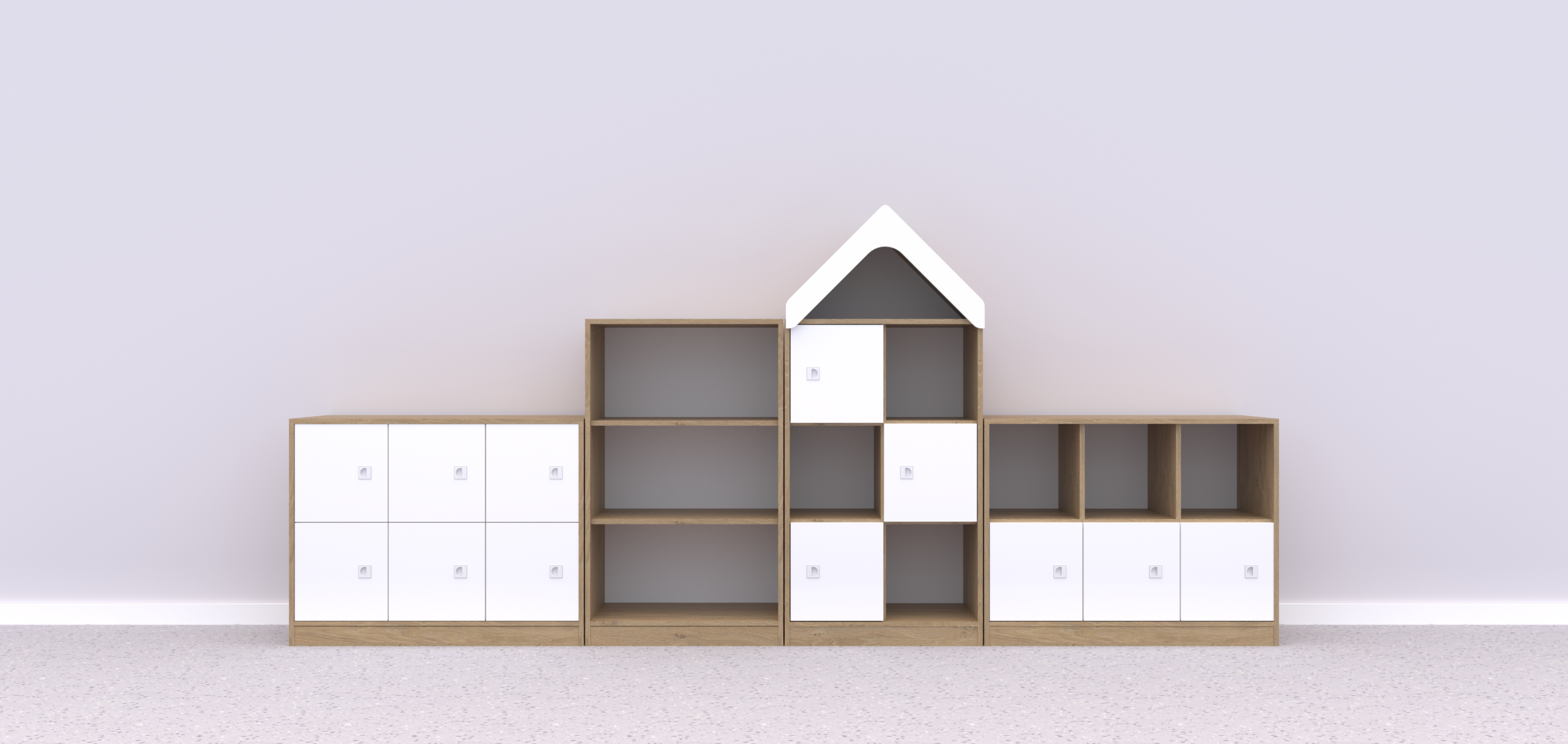 Zestaw mebli BLOX 15 -