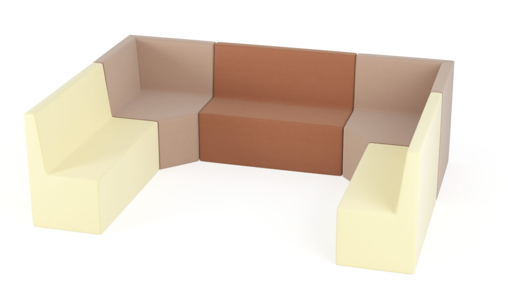 Zestaw puf Tobo Light 7 -