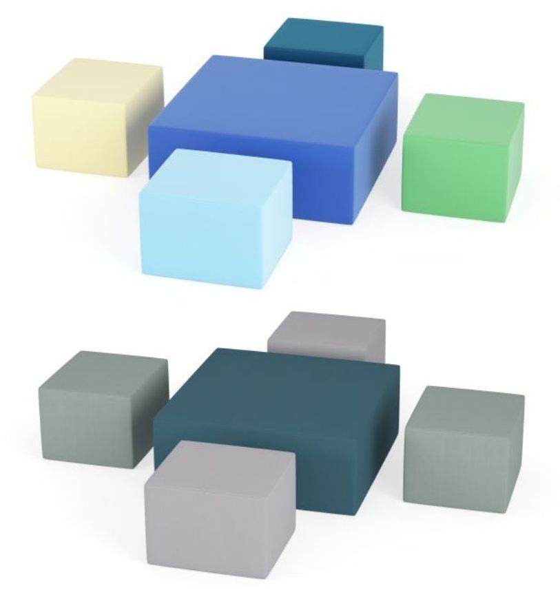 Zestaw Puf Tobo Light 12