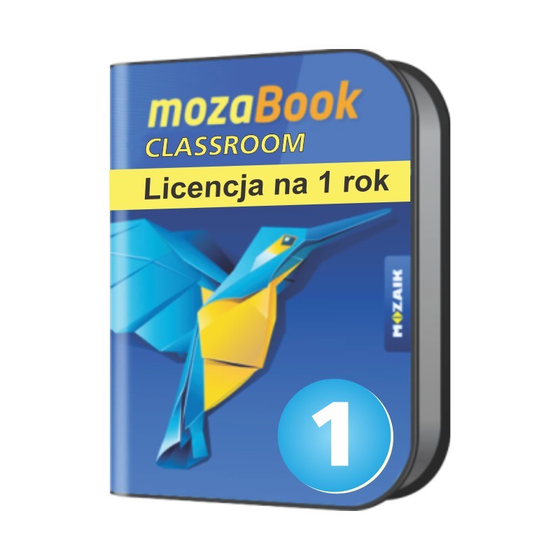 Mozabook Classroom (1 język) - 1 rok na jedno urządzenie -