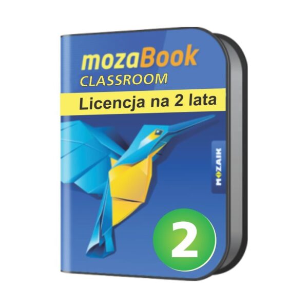 Mozabook Classroom (1 język) - 2 lata na jedno urządzenie - MOZAIK