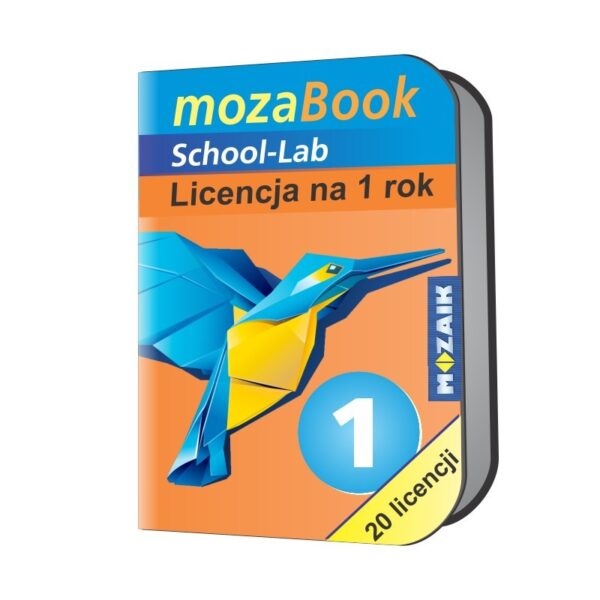 Mozabook School-Lab Pack (1 język) - 1 rok na 10 urządzeń - OPROGRAMOWANIE