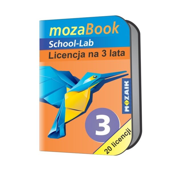Mozabook School-Lab Pack (1 język) - 3 lata na 10 urządzeń - OPROGRAMOWANIE