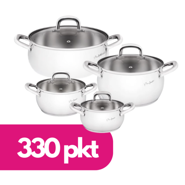 Lamart Zestaw garnków SHAPE LT 1111 stal nierdzewna