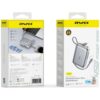 AWEI Powerbank C03 20000mAh 45W USB-A/USB-C + kable Lightning USB-C - srebrny -